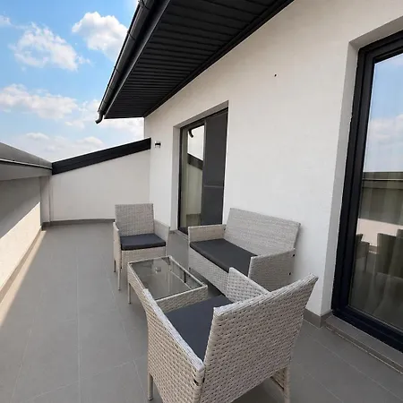 公寓 Baneasa Romaero Terrace 布加勒斯特