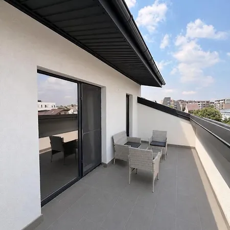 公寓 Baneasa Romaero Terrace *